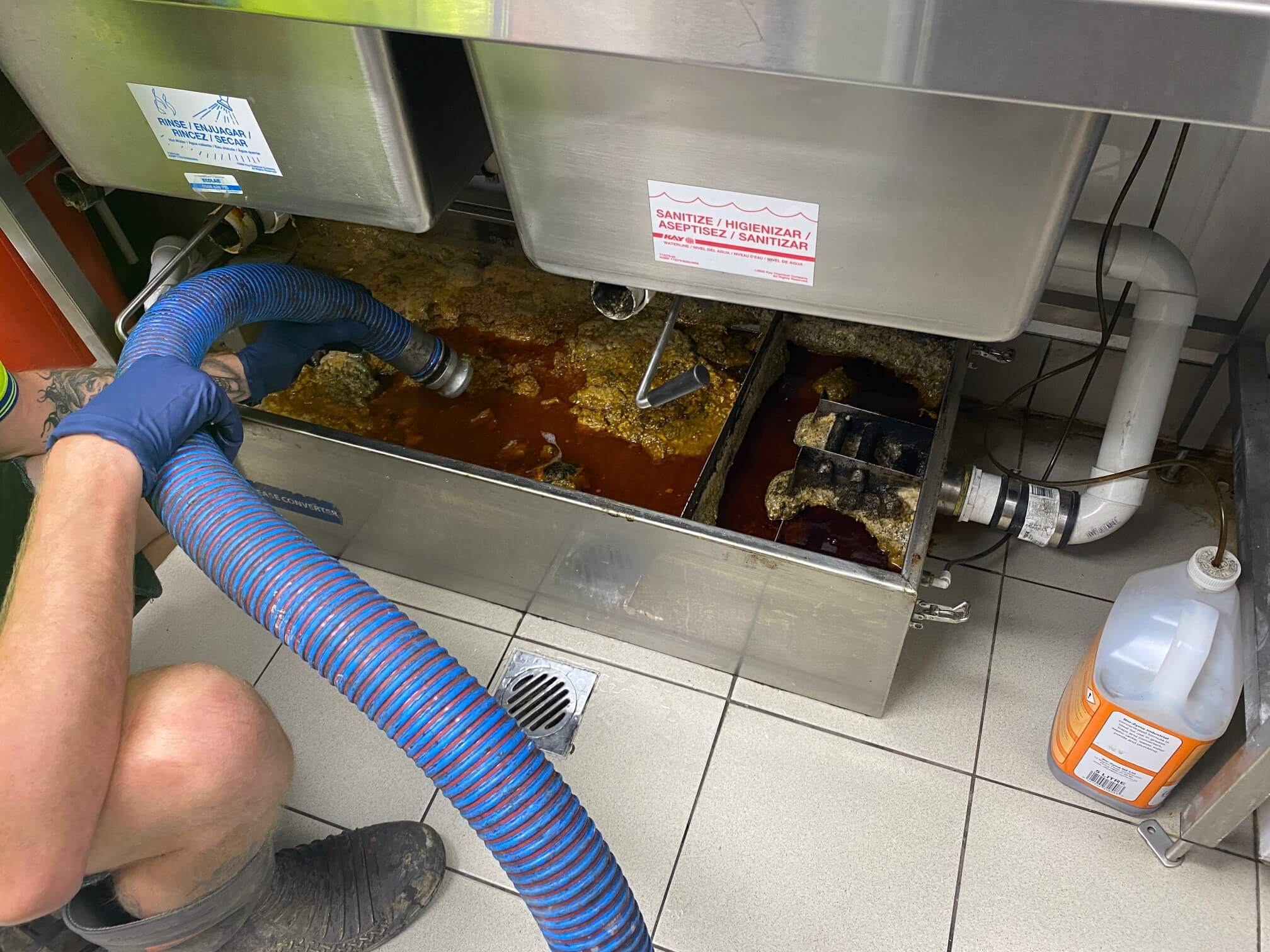 Grease Trap Cleaning in Stockbridge